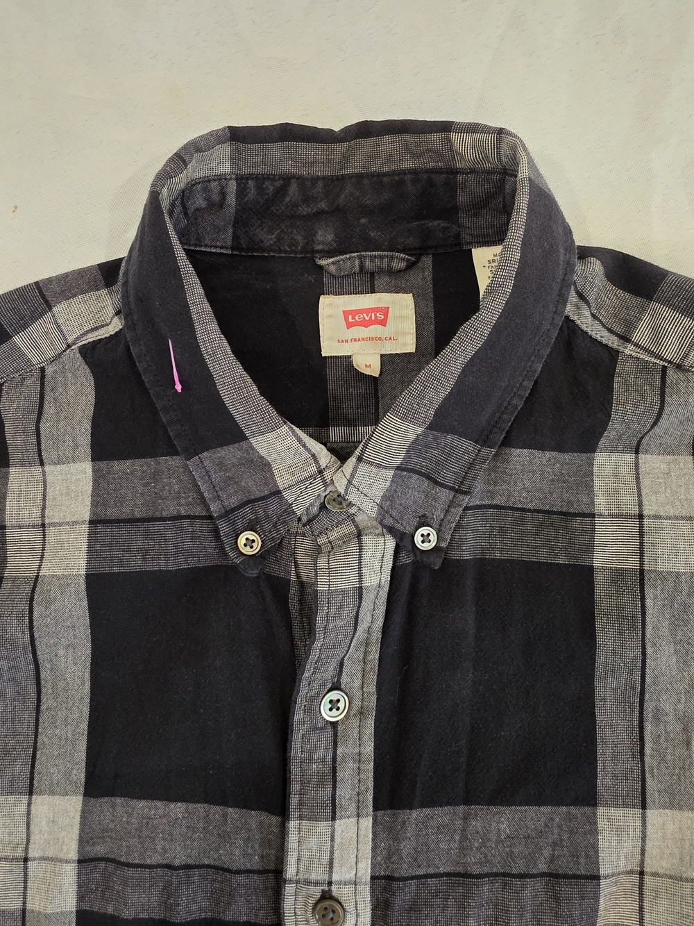 Levis Cotton Collection Exclusive All Occasion Shirt Men Size M